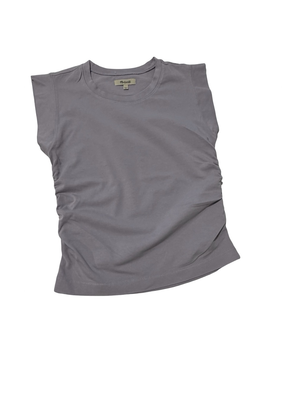 Madewell Sleeveless Muscle Tee in Light Lilac